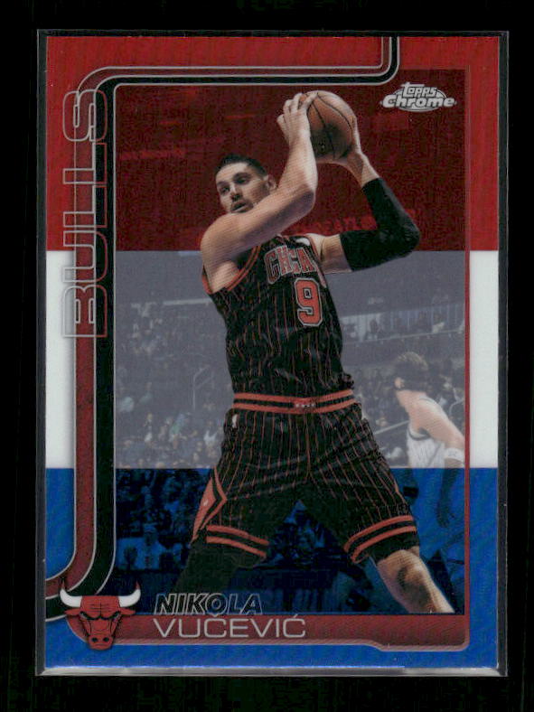 Nikola Vucevic - 2025-26 Topps Chrome Update Basketball - Red White & Blue Refractor