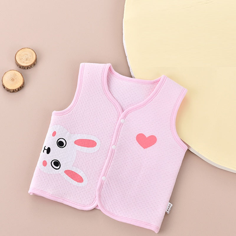 Pure Cotton Newborn Vest Warm Waistcoat