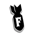 F - Bomb Hard Hat Decal