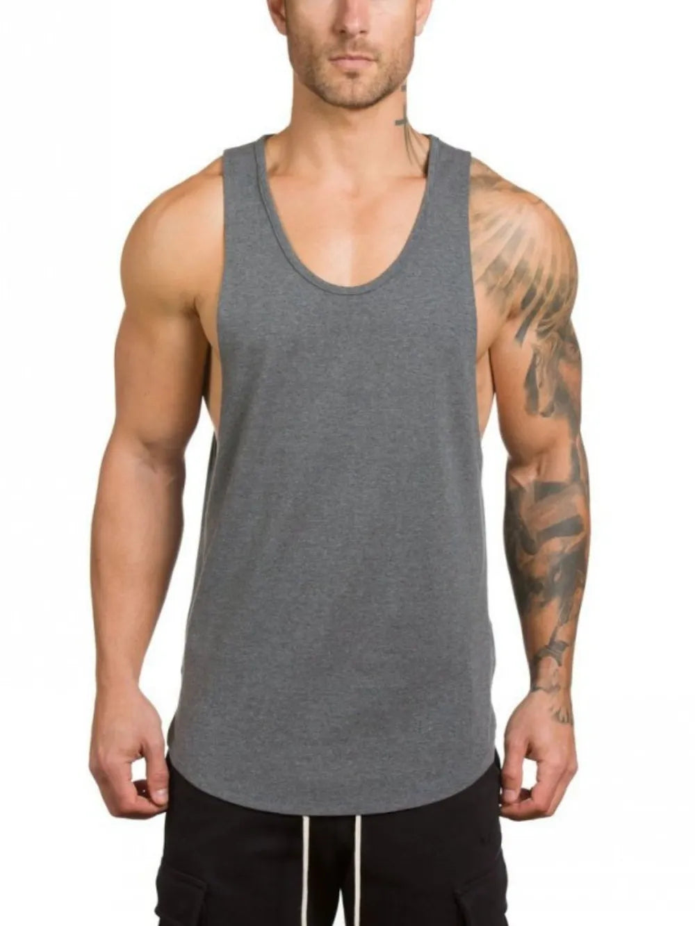 Men's Wide Strap Tank