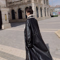 Pu Fur Coat Rabbit Fur Pie Overcoming Cotton Coat Women
