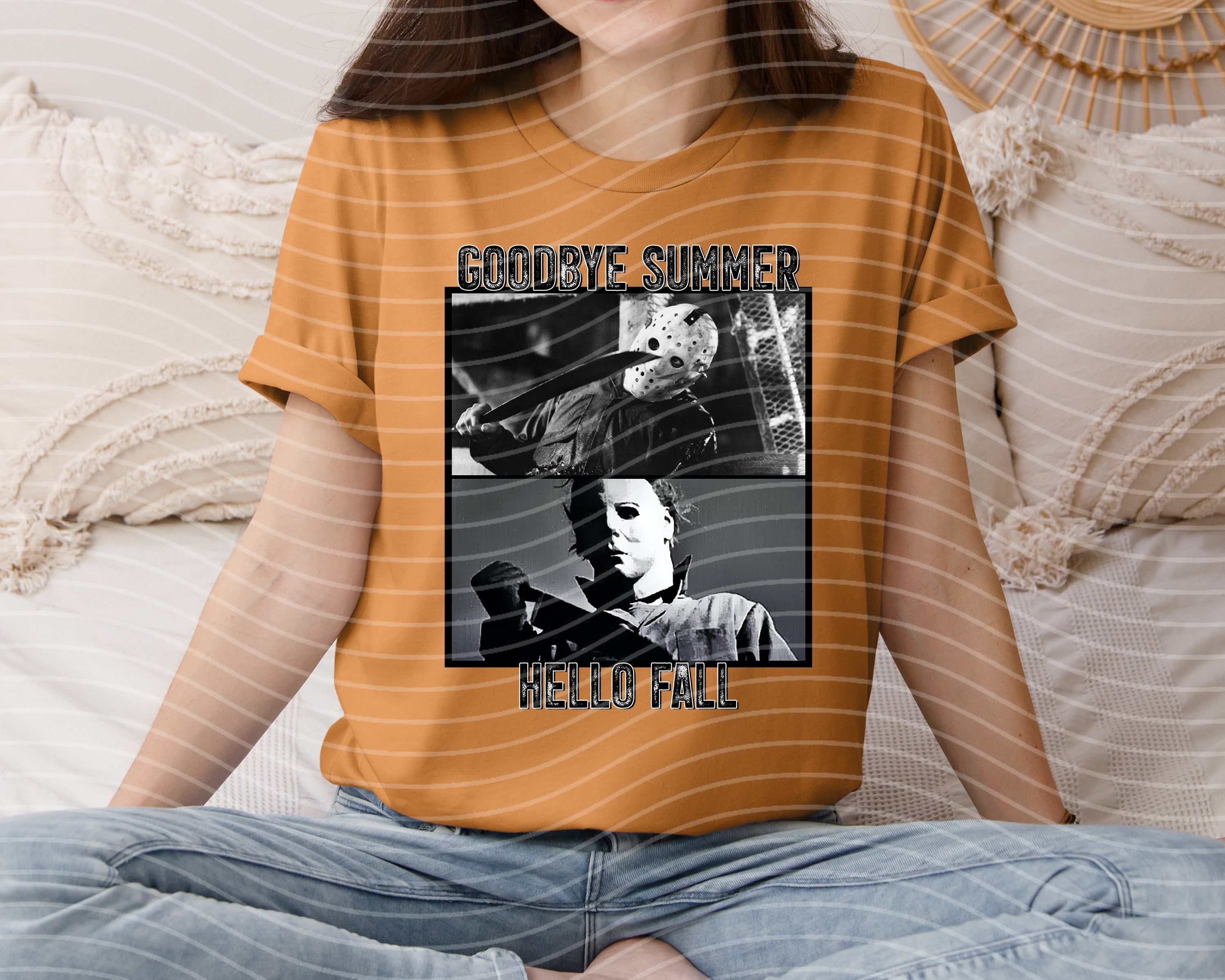 Goodbye Summer Hello Fall Graphic Tee
