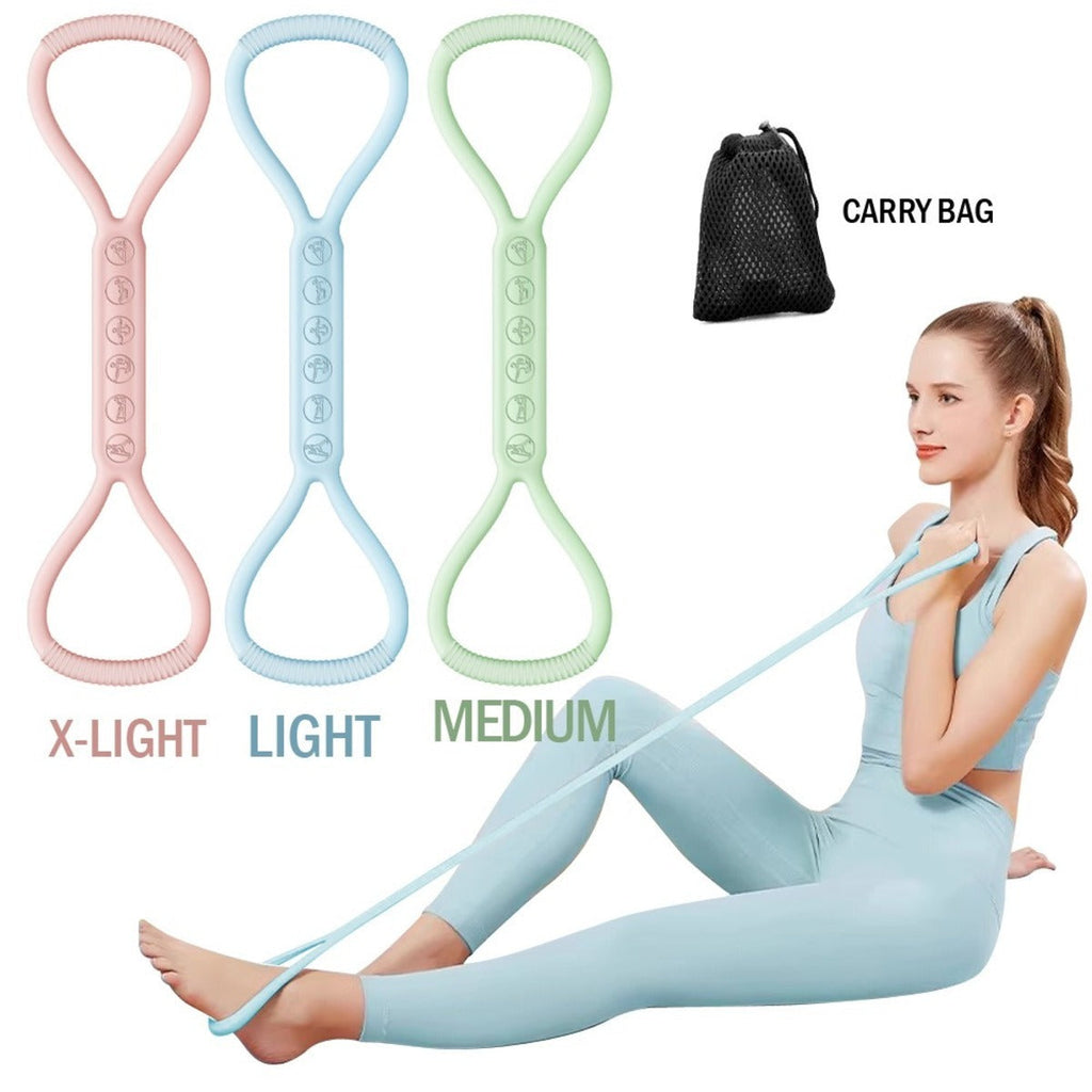 3-Piece Mini Resistance Band Set – Light, Medium & Heavy | Legs, Glutes & Hips