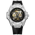 Trendy And Personalized Double-sided Hollow Mechanical Watch For Men