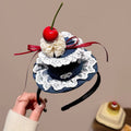 Cherry Cake Style Lace Hair Clip