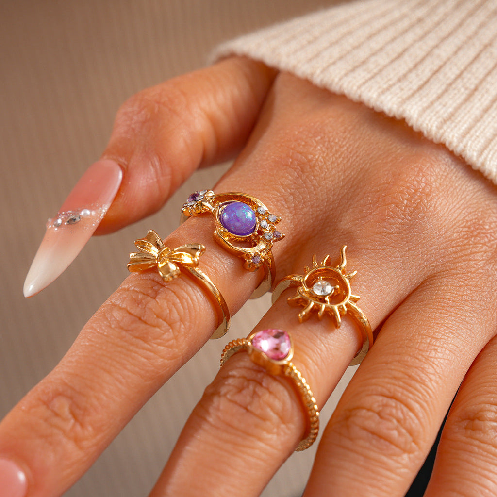 Resin Vintage High-end Index Finger Ring