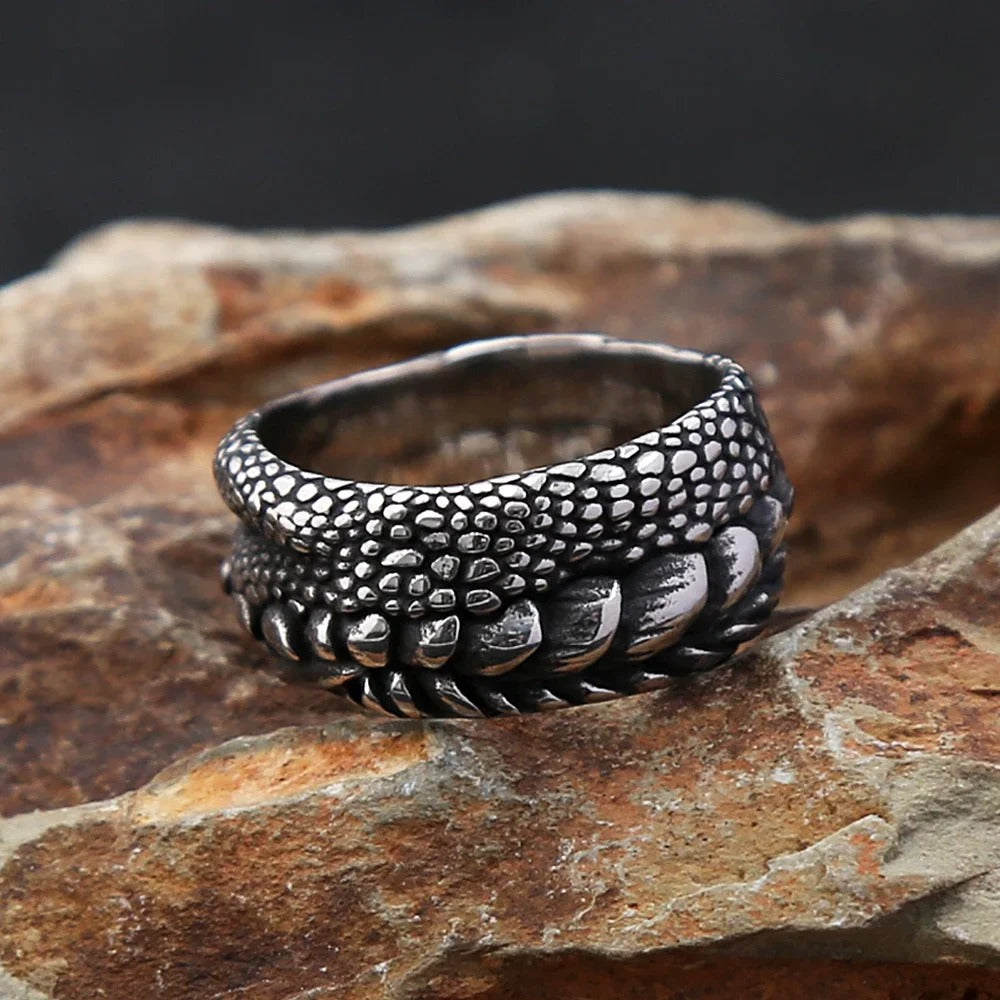 Stainless Steel Devil's Eye Ring For Men