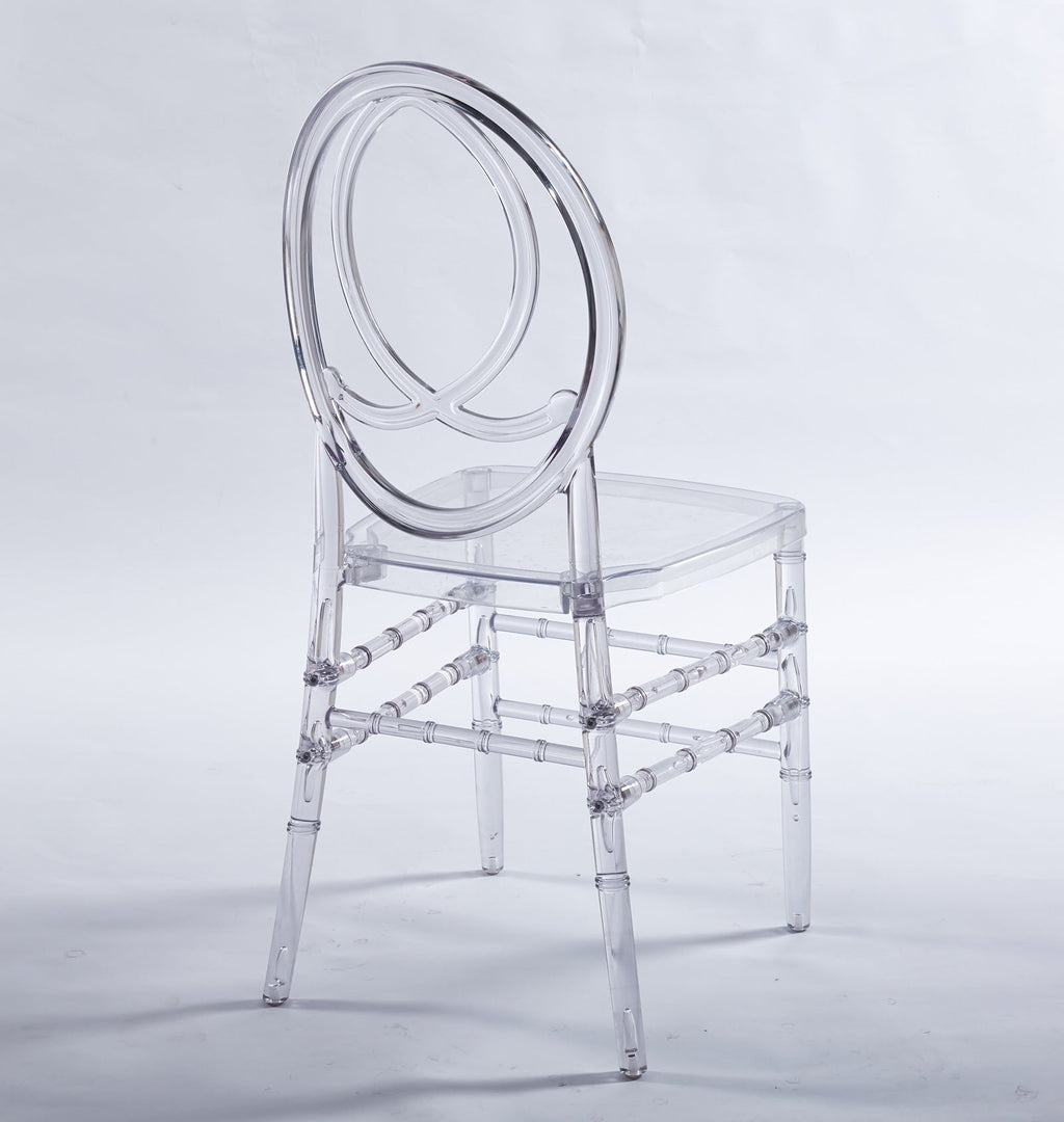 Wedding Chair Set of 4 - Durable Plastic Seating
