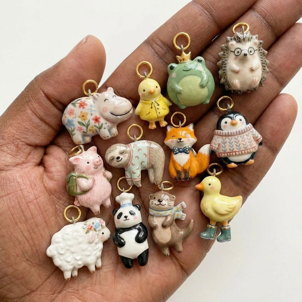 Hippopotamus Pendant Accessory For The Animal World