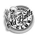 Old Balls Club - Hard Hat Decal