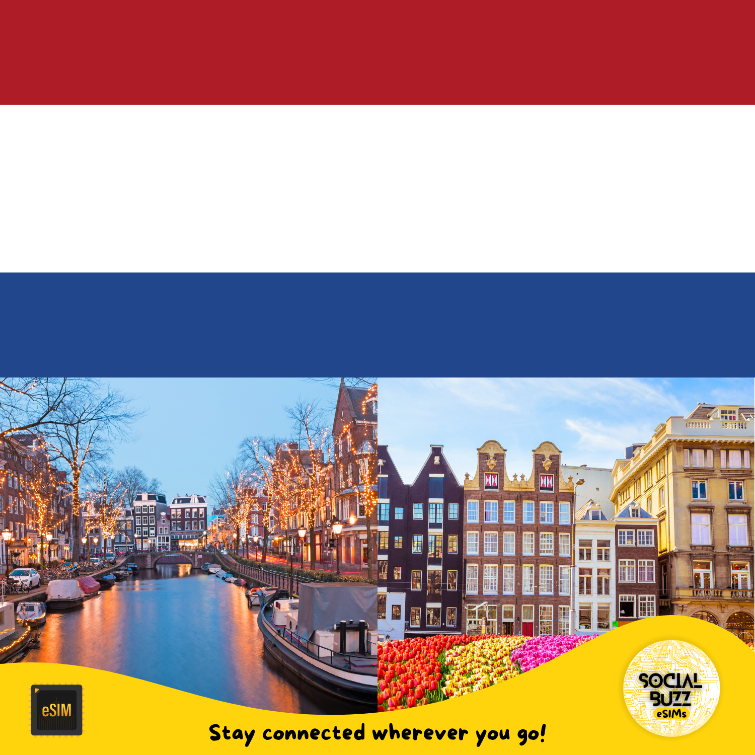 Netherlands eSIM Internet Data Plan