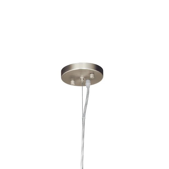 Kichler Brushed Nickel Transitional Clear Glass Cone Mini Pendant Light Item #1048247