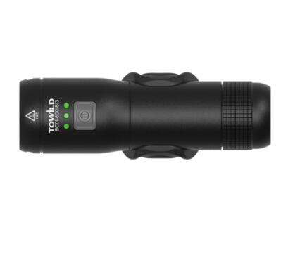 Rechargeable bicycle headlight