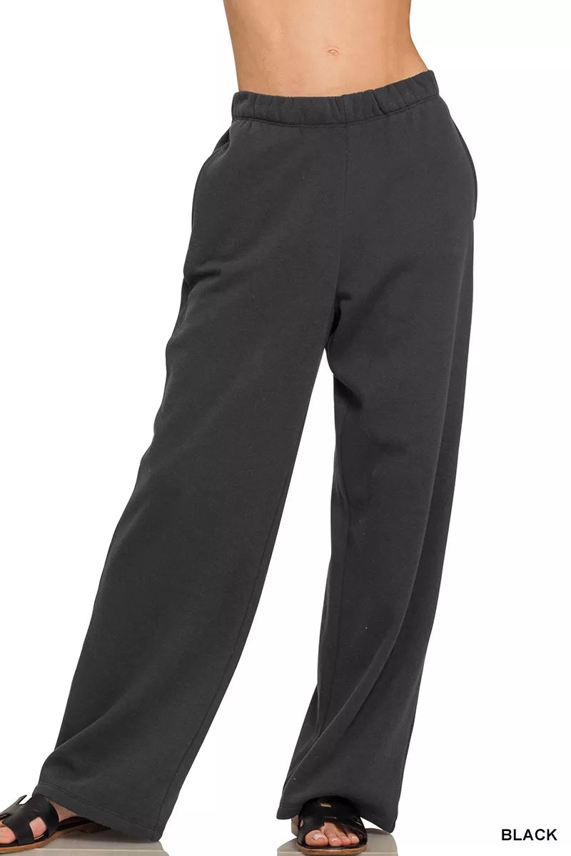 Women's Zenana Fleece Sweatpants