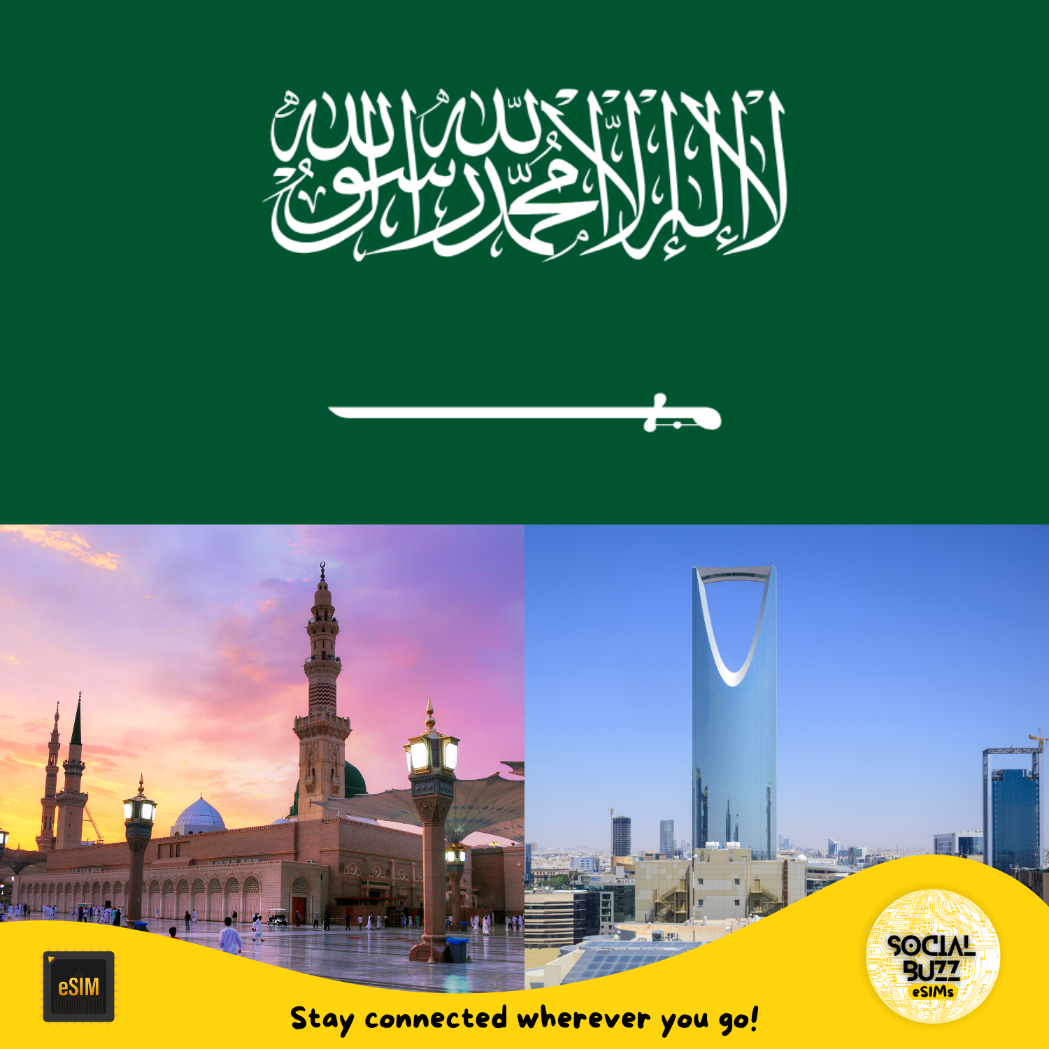 Saudi Arabia eSIM Internet Data Plan