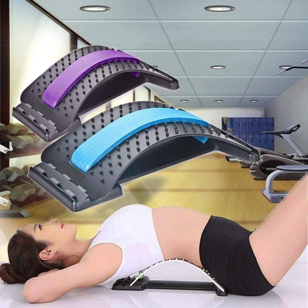 Lumbar Back Brace with Traction & Pain Relief
