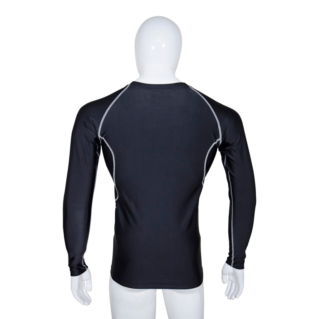 Men's Compression Rash Guard Base Layer Shirt