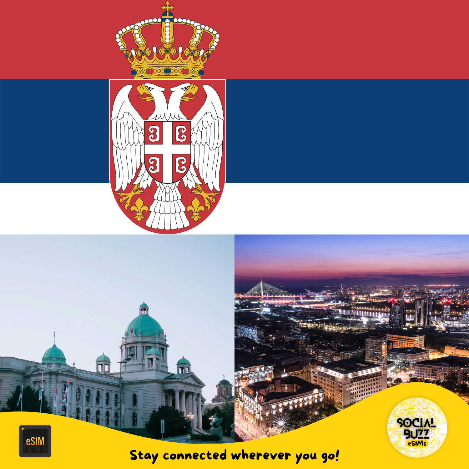 Serbia eSIM Internet Data Plan