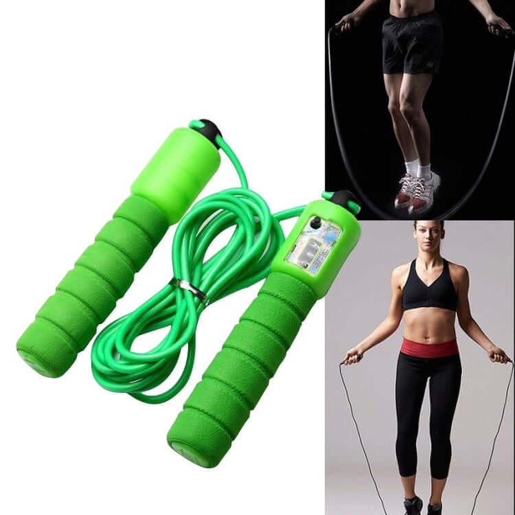 Skipping Rope With Counter Adjustable Length