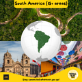 South America (15+ areas) eSIM Internet Data Plan