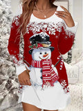 European And American Women's Clothing Christmas Leisure Dress