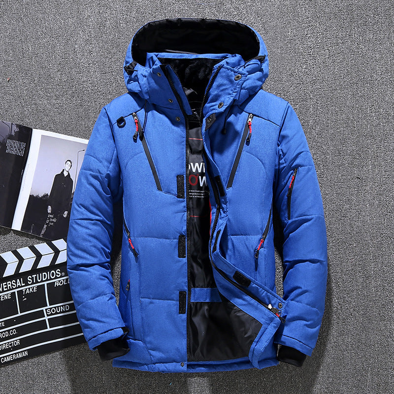 Plus Size Men's Youth Winter Clothing Coat Trendy
