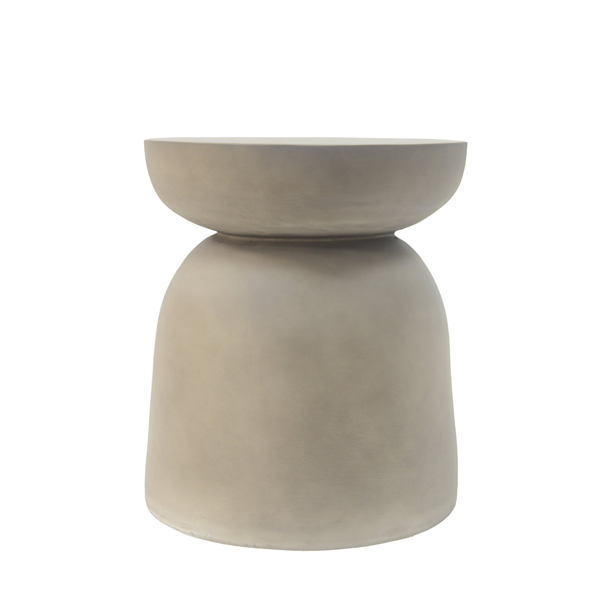Outdoor Round Top MGO Drum Side/End Table