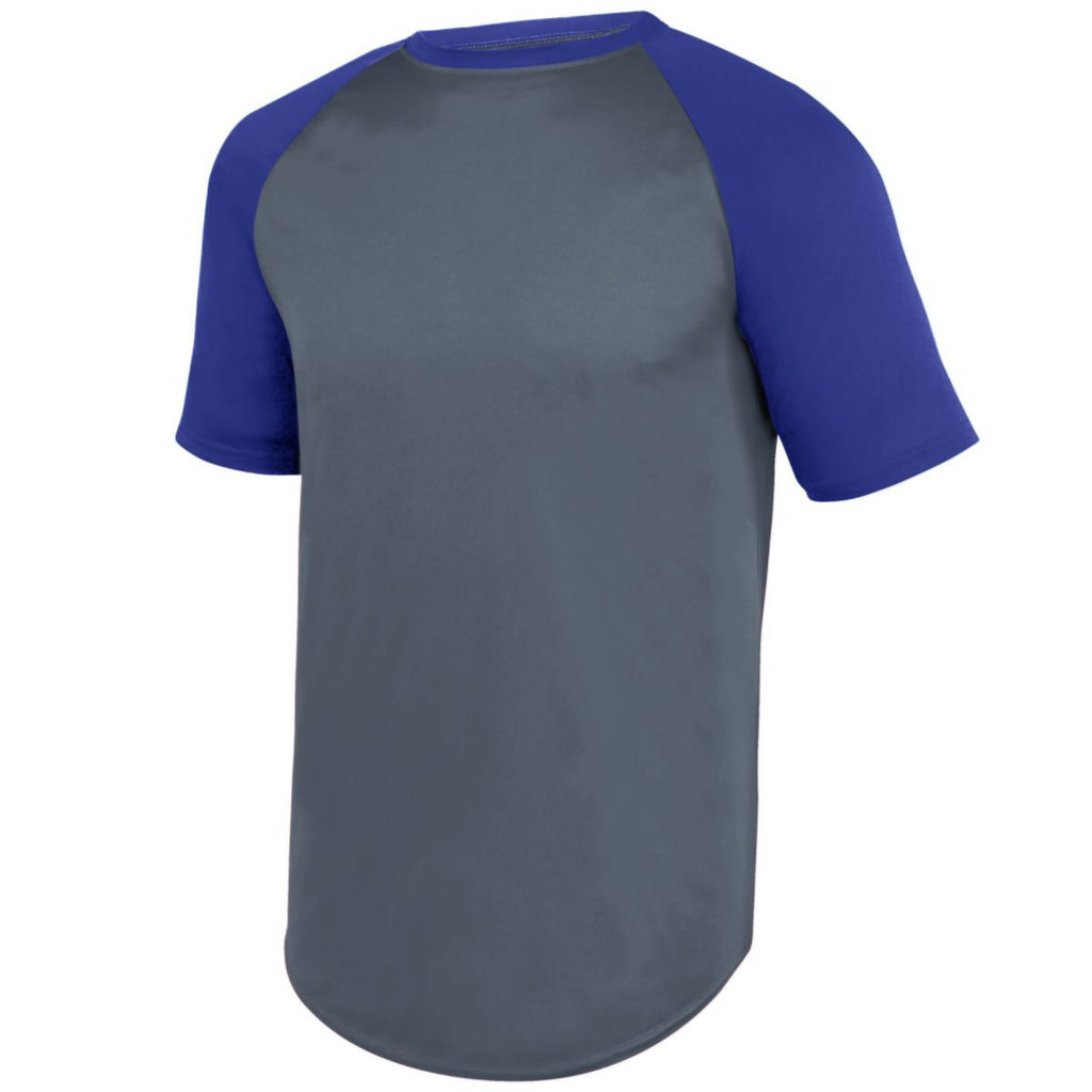 YOUTH ATTAIN DIAMOND JERSEY - MOISTURE-WICKING POLYESTER