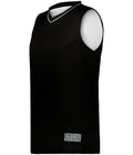 REVERSIBLE TWO-COLOR JERSEY - MOISTURE-WICKING POLYESTER