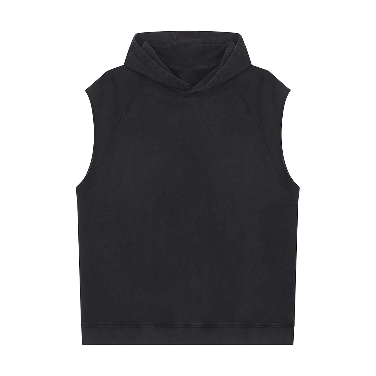 Loki & Ivy Snow Washed Sleeveless Hoodie