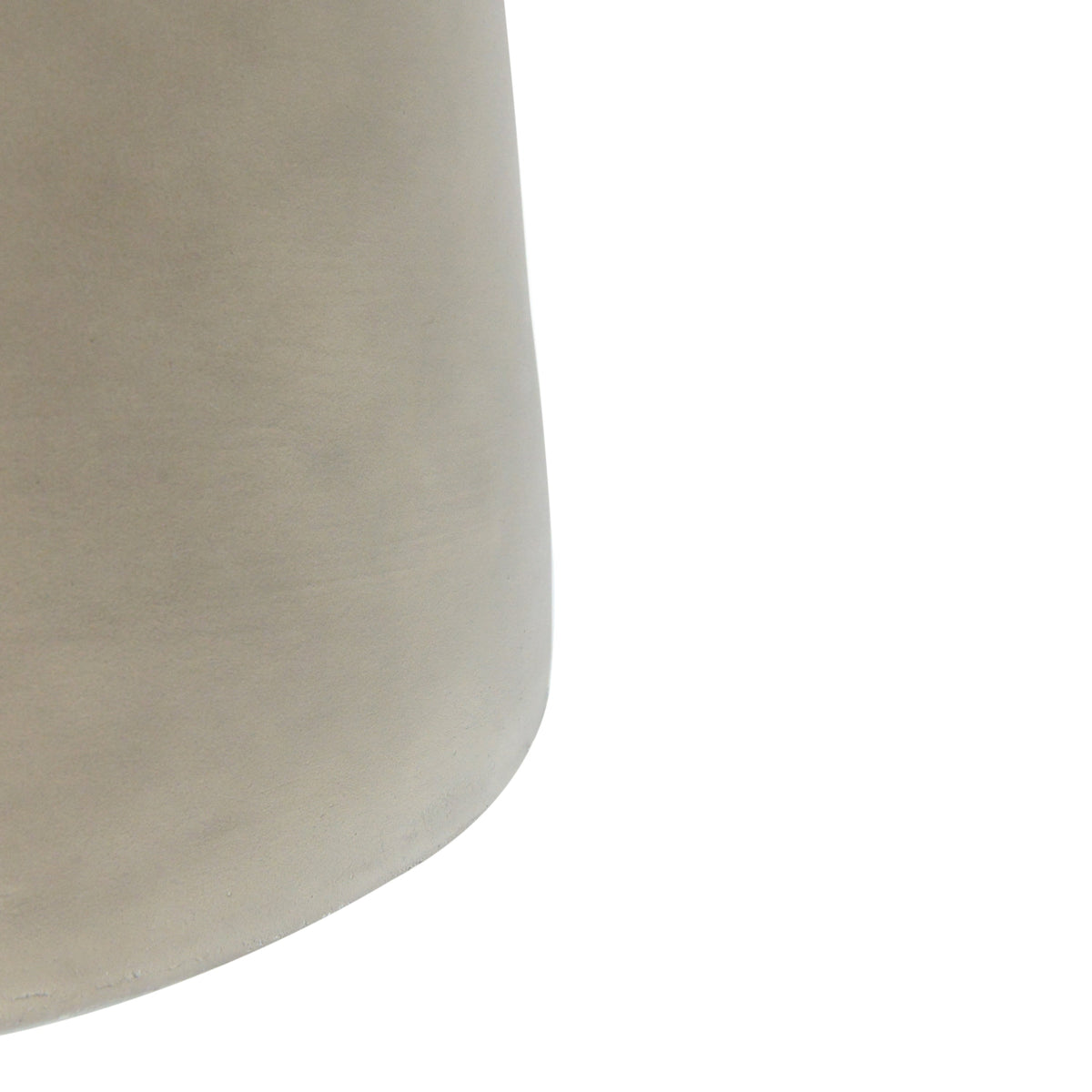 Outdoor Round Top MGO Drum Side/End Table