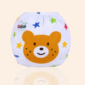 Adjustable Button Print Diaper Baby Supplies