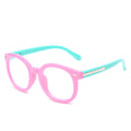 Fashion Arrow Round Blue Anti-Blue Glasses