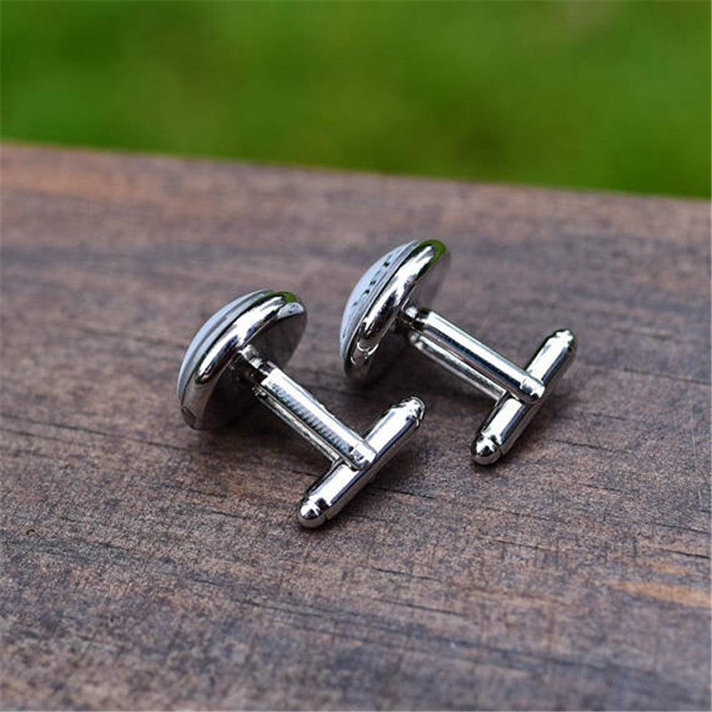 Fashion Shirt Men's Gemstone Alloy Cufflinks