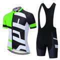 Lightning Short-Sleeved Suspender Suit Cycling Jersey