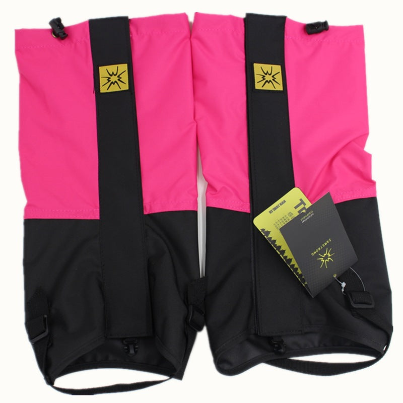 Outdoor Snow Shoe Cover, Water Repellent, Breathable, Sand-proof Protective Leg Cover, Desert Foot Cover