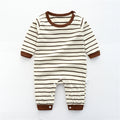 Baby Jumpsuit Spring And Autumn Cotton Baby Romper Romper Long-Sleeved Thin Spring Baby Clothes Bag Fart Clothes Spring Clothes