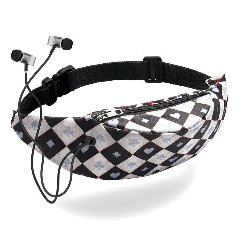 Digital Printed Women's Outdoor Waist Bag