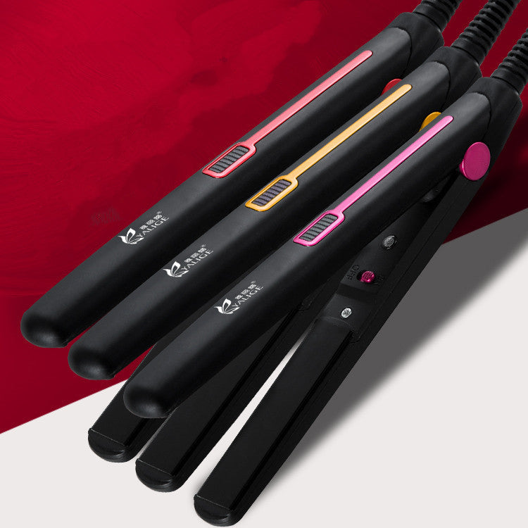 Electric Splint Hair Straightener, Mini Hair Iron, Dual-Use Ironing Comb, Straightening Comb