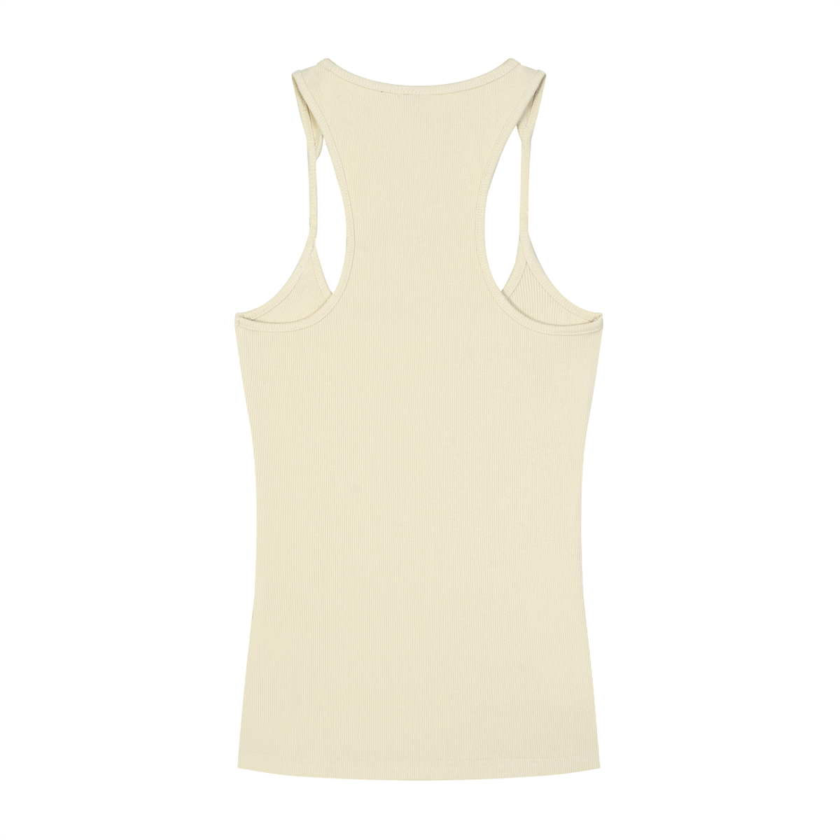 Loki & Ivy Slim Fit Ribbed Racerback Tank Top