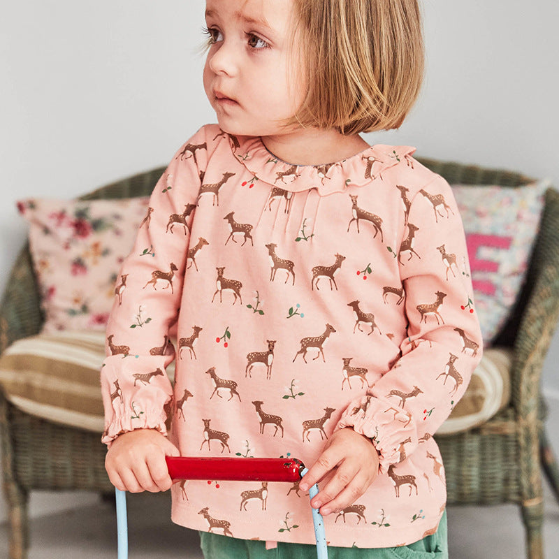 Children's bottoming shirt