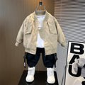 Boys' Western-style Fashionable Baseball Jacket