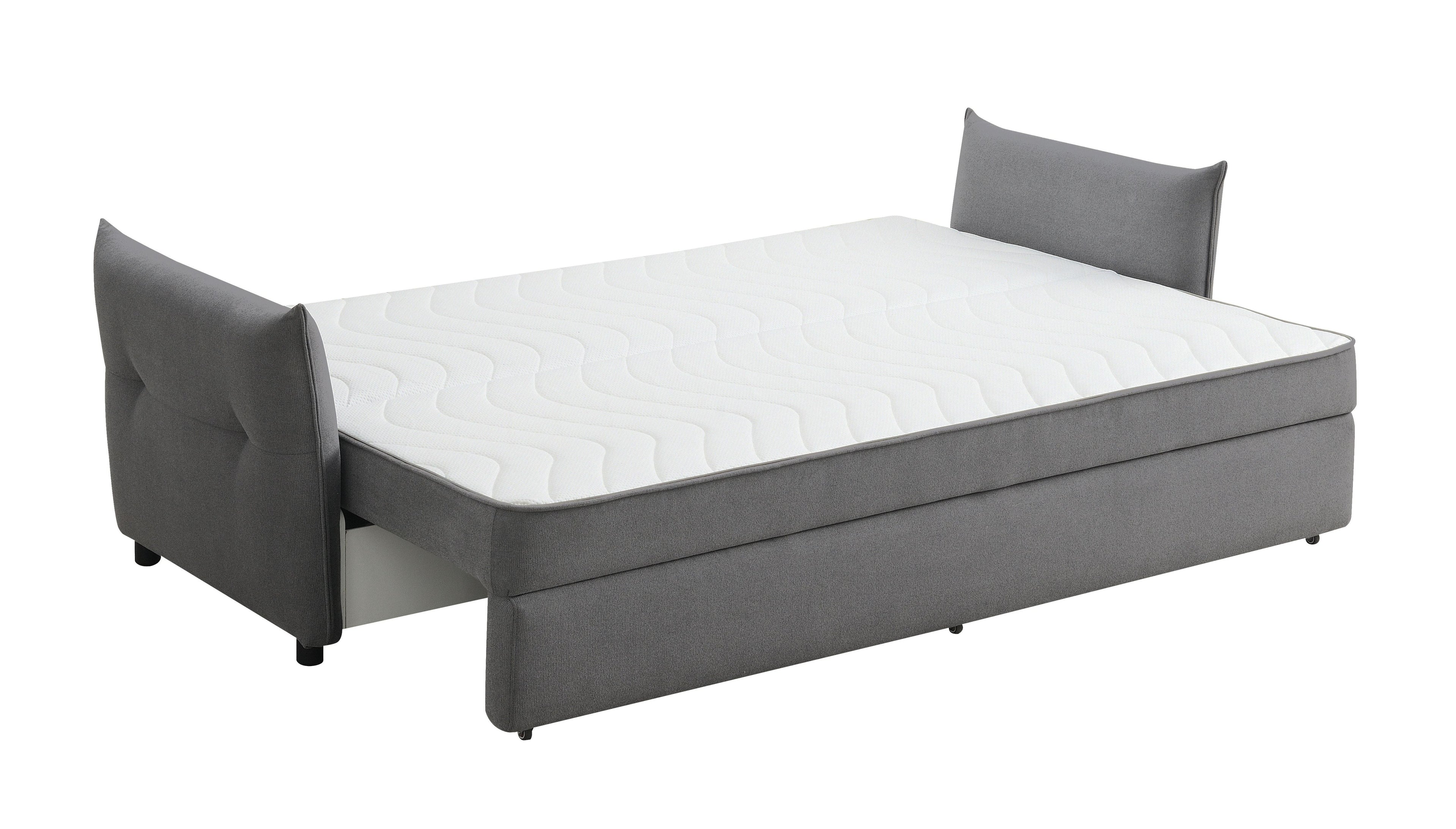 Irina Pull-Out Fabric Sleep With Storage