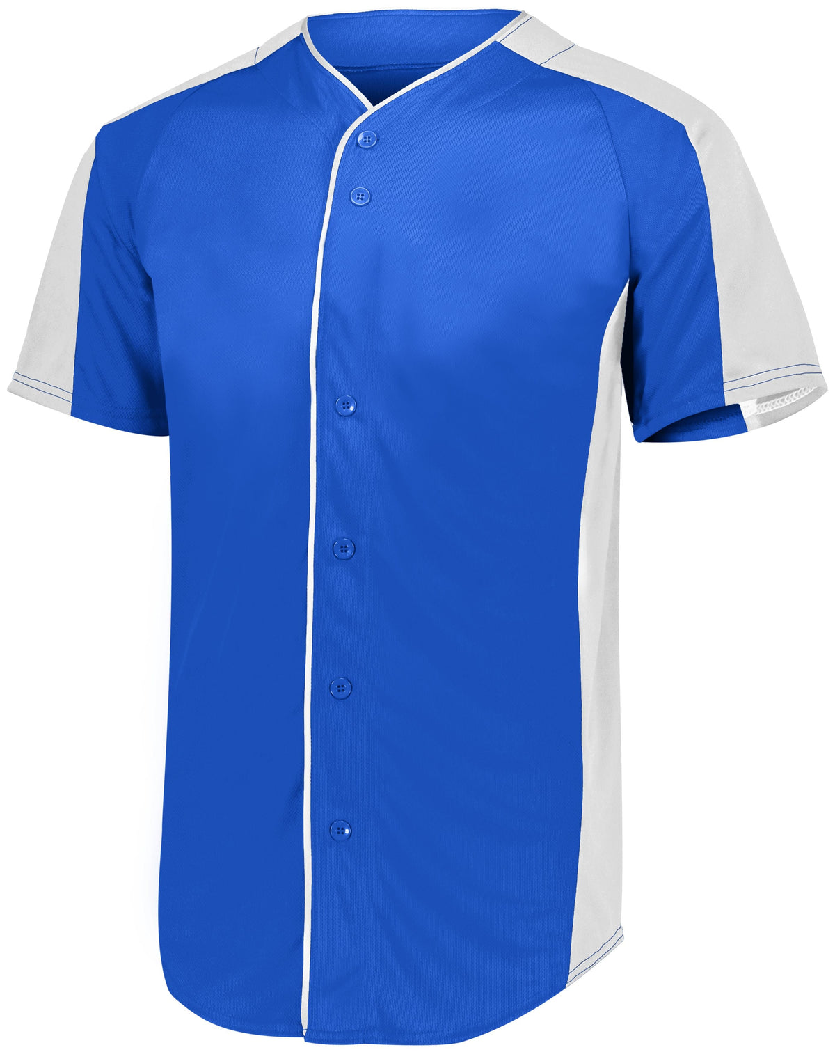 YOUTH FULL-BUTTON BASEBALL JERSEY - MOISTURE-WICKING