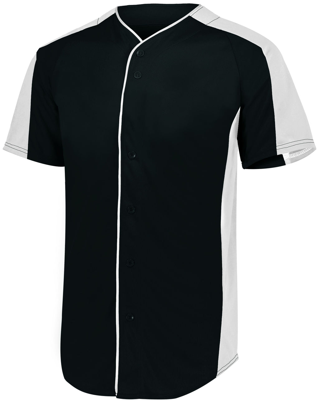 YOUTH FULL-BUTTON BASEBALL JERSEY - MOISTURE-WICKING