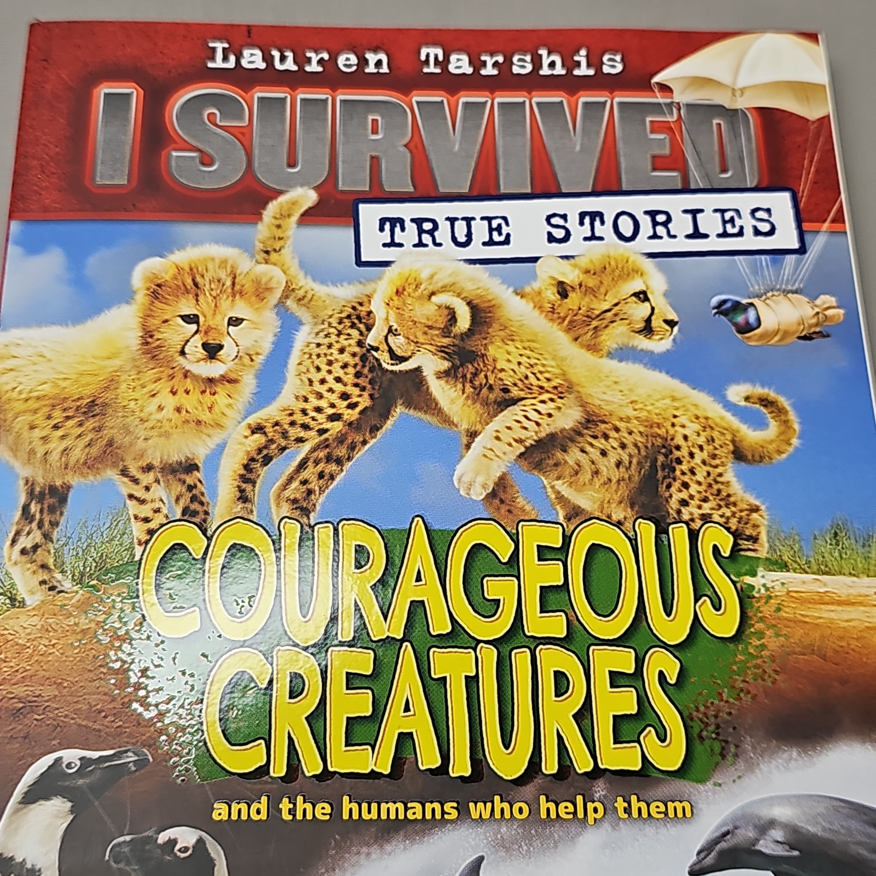 SCHOLASTIC I Survived: Courageous Creatures by Laren Tarshis Paperback Book (New)