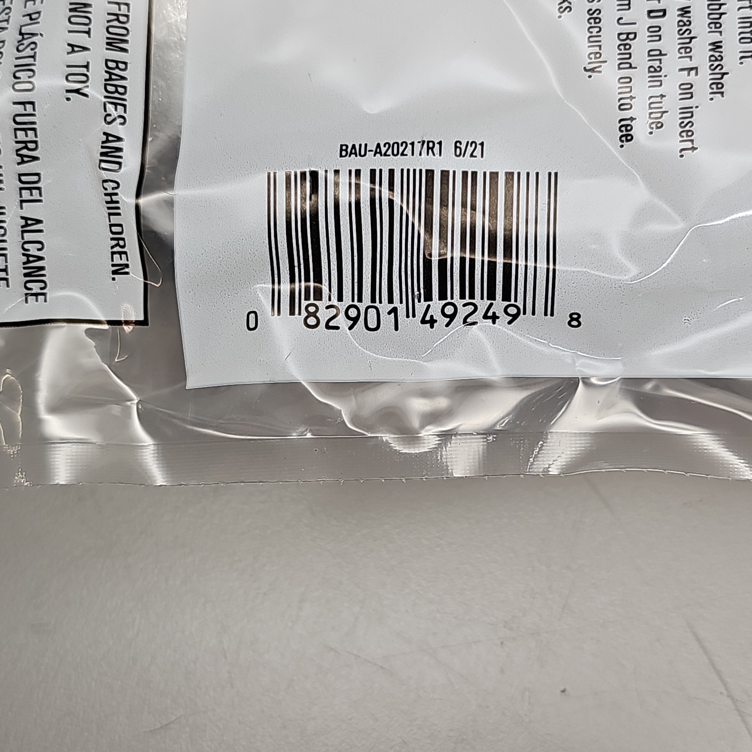 ACE End Outlet Tee & Tailpiece 5-PK 1.5" AH20217 49249 (New)