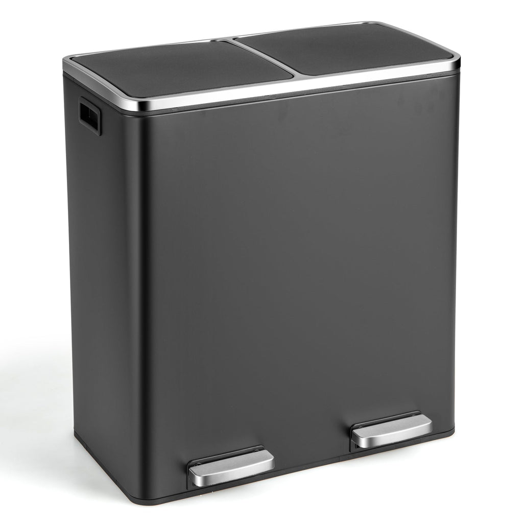 16 Gallon Dual Step Trash Can