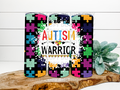 Autism Warrior Stainless Steel Tumbler