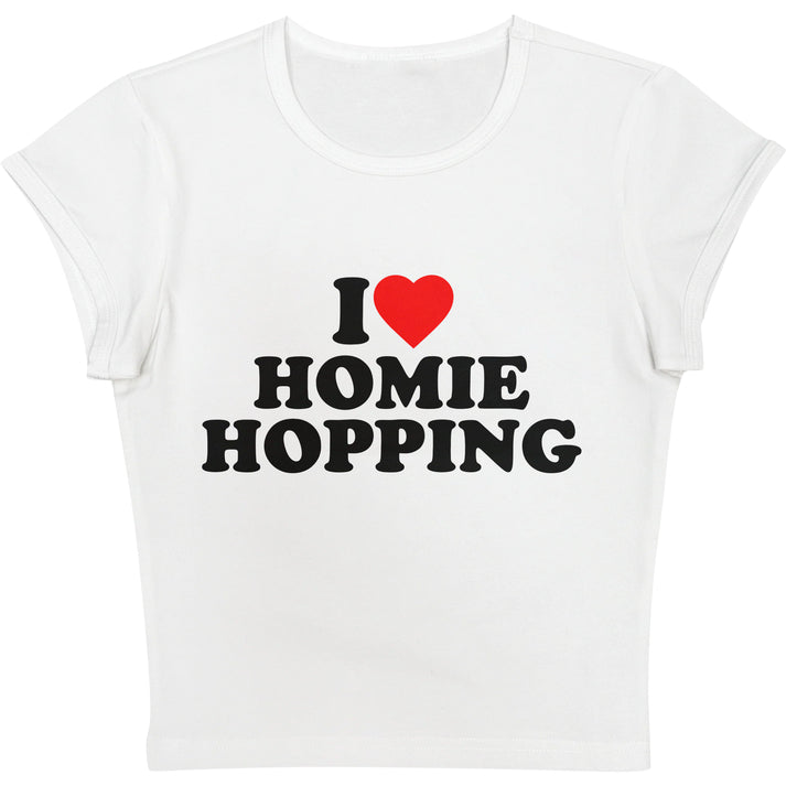 I Love Homie Hopping Baby Tee